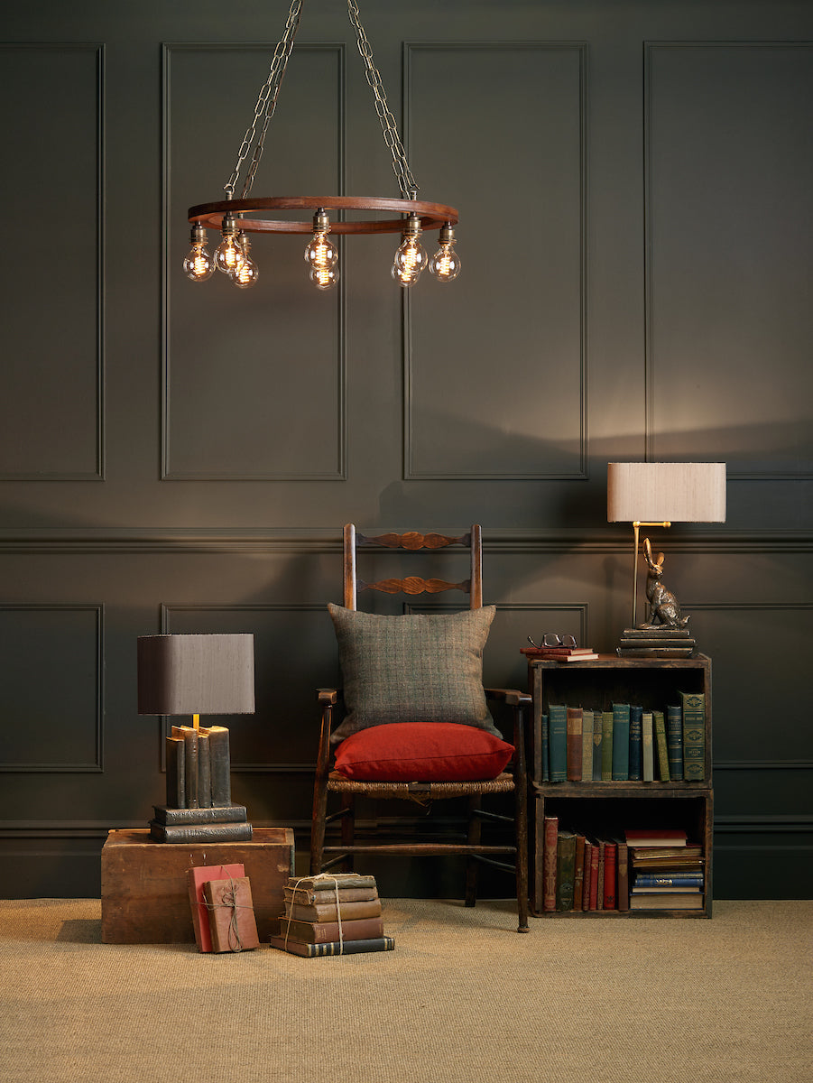 David Hunt Hopper Table Lamp Bronze – from Amos Lighting + Home