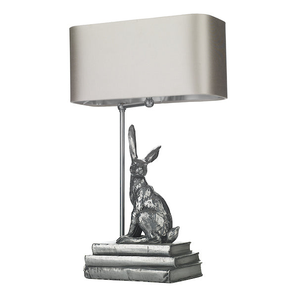 David Hunt Hopper Table Lamp Pewter – from Amos Lighting + Home