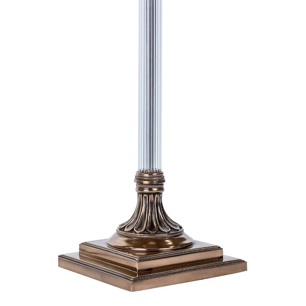David Hunt Imperial Floor Lamp Base Bronze & Glass – from Amos Lighting + Home