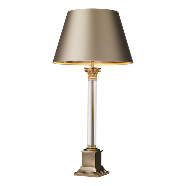 David Hunt Imperial Large Table Lamp Base Bronze & Glass – from Amos Lighting + Home
