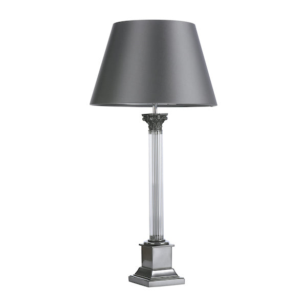 David Hunt Imperial Large Table Lamp Base Pewter – from Amos Lighting + Home