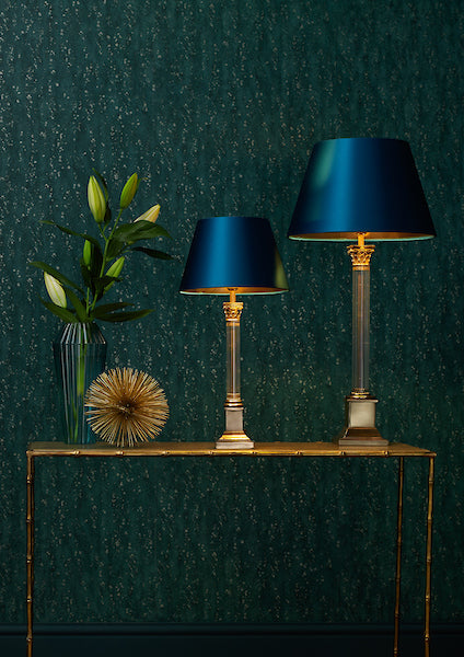 David Hunt Imperial Small Table Lamp Base Bronze & Glass – from Amos Lighting + Home