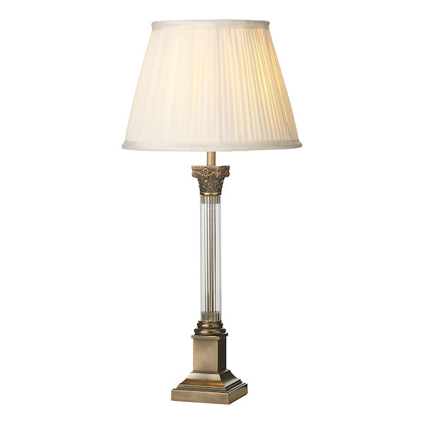 David Hunt Imperial Small Table Lamp Base Bronze & Glass – from Amos Lighting + Home