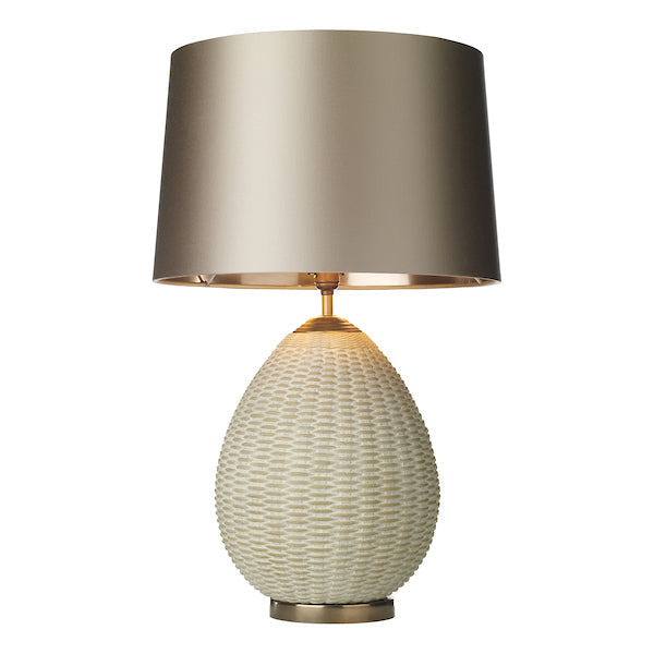 David Hunt Lombok Rattan Table Lamp Base – from Amos Lighting + Home