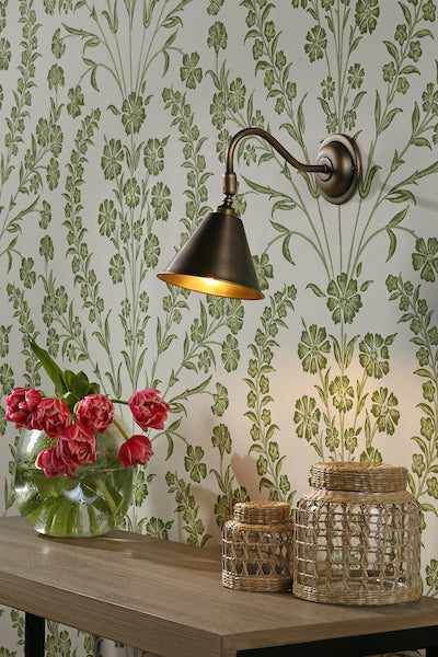 David Hunt London Adjustable Wall Light Antique Brass – from Amos Lighting + Home