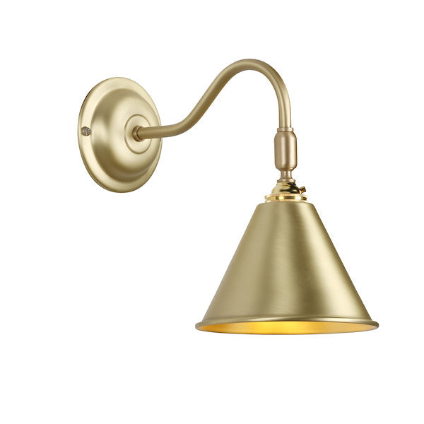 David Hunt London Adjustable Wall Light Butter Brass – from Amos Lighting + Home