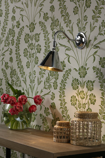 David Hunt London Adjustable Wall Light Polished Chrome – from Amos Lighting + Home