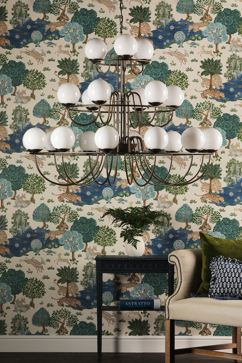 David Hunt Nebula 9 Light Pendant Antique Brass – from Amos Lighting + Home