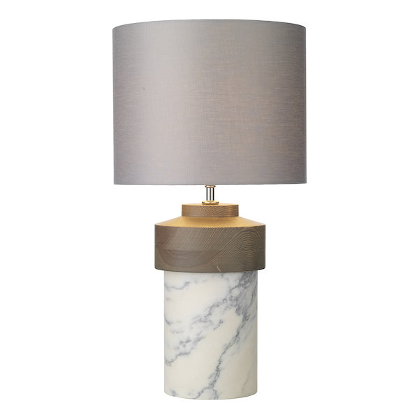 David Hunt Nomad Marble Table Lamp Base – from Amos Lighting + Home