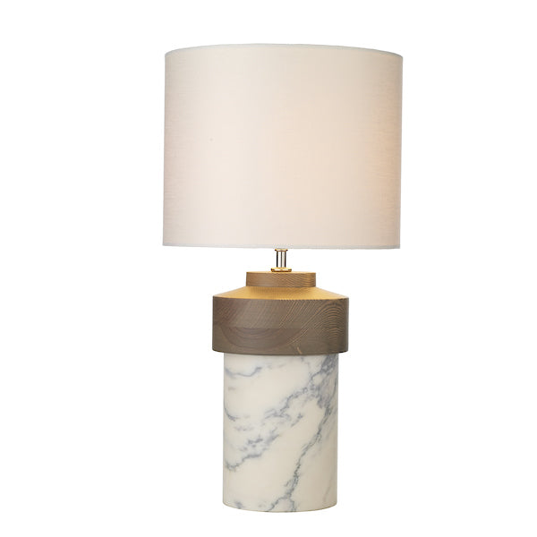 David Hunt Nomad Marble Table Lamp Base – from Amos Lighting + Home