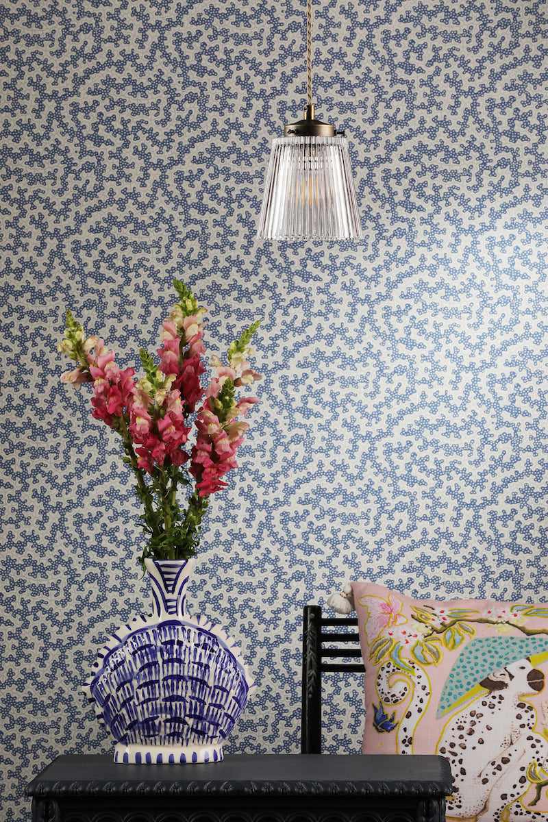 David Hunt Odell Single Pendant Small Antique Brass – from Amos Lighting + Home