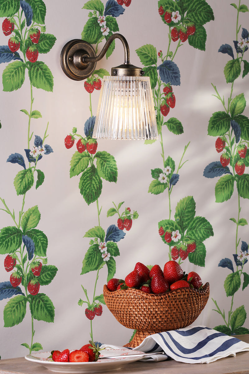 David Hunt Odell Wall Light Antique Brass – from Amos Lighting + Home