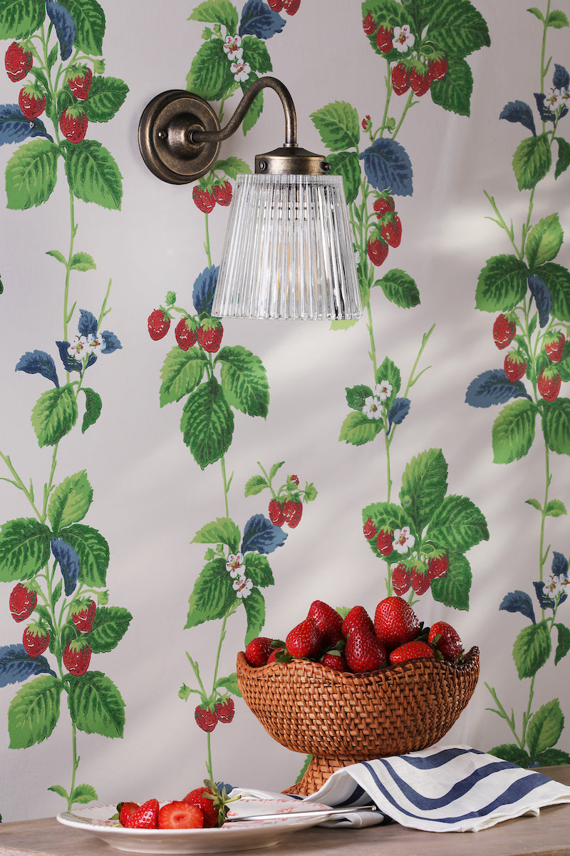 David Hunt Odell Wall Light Antique Brass – from Amos Lighting + Home