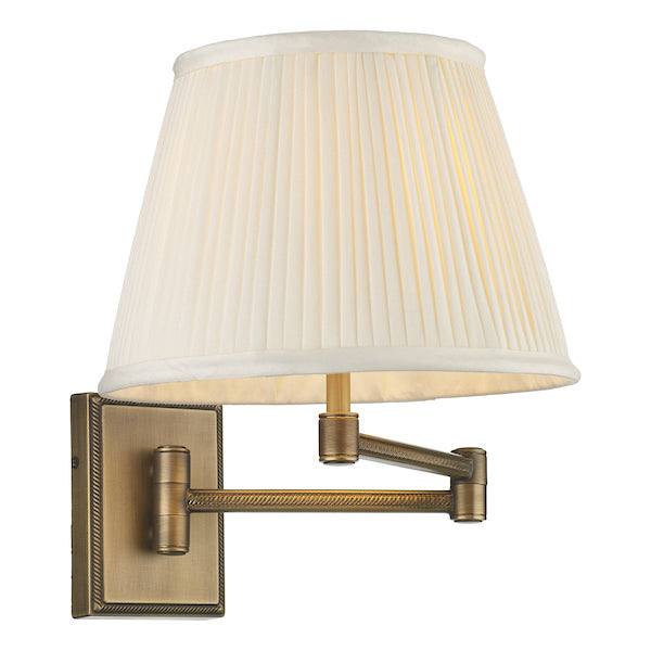 David Hunt Pimlico Solid Brass Wall Light – from Amos Lighting + Home
