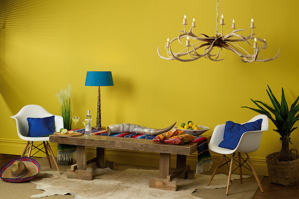 David Hunt Stag 10 Light Pendant, Bleached Effect – from Amos Lighting + Home