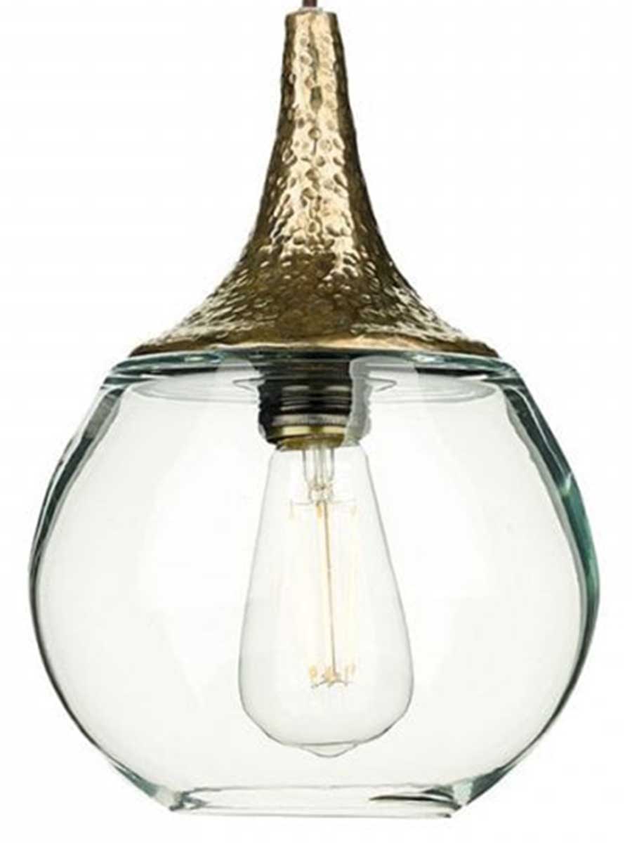 David Hunt Teardrop Bronze Pendant – from Amos Lighting + Home