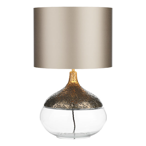 David Hunt Teardrop Table Lamp Base Pewter – from Amos Lighting + Home