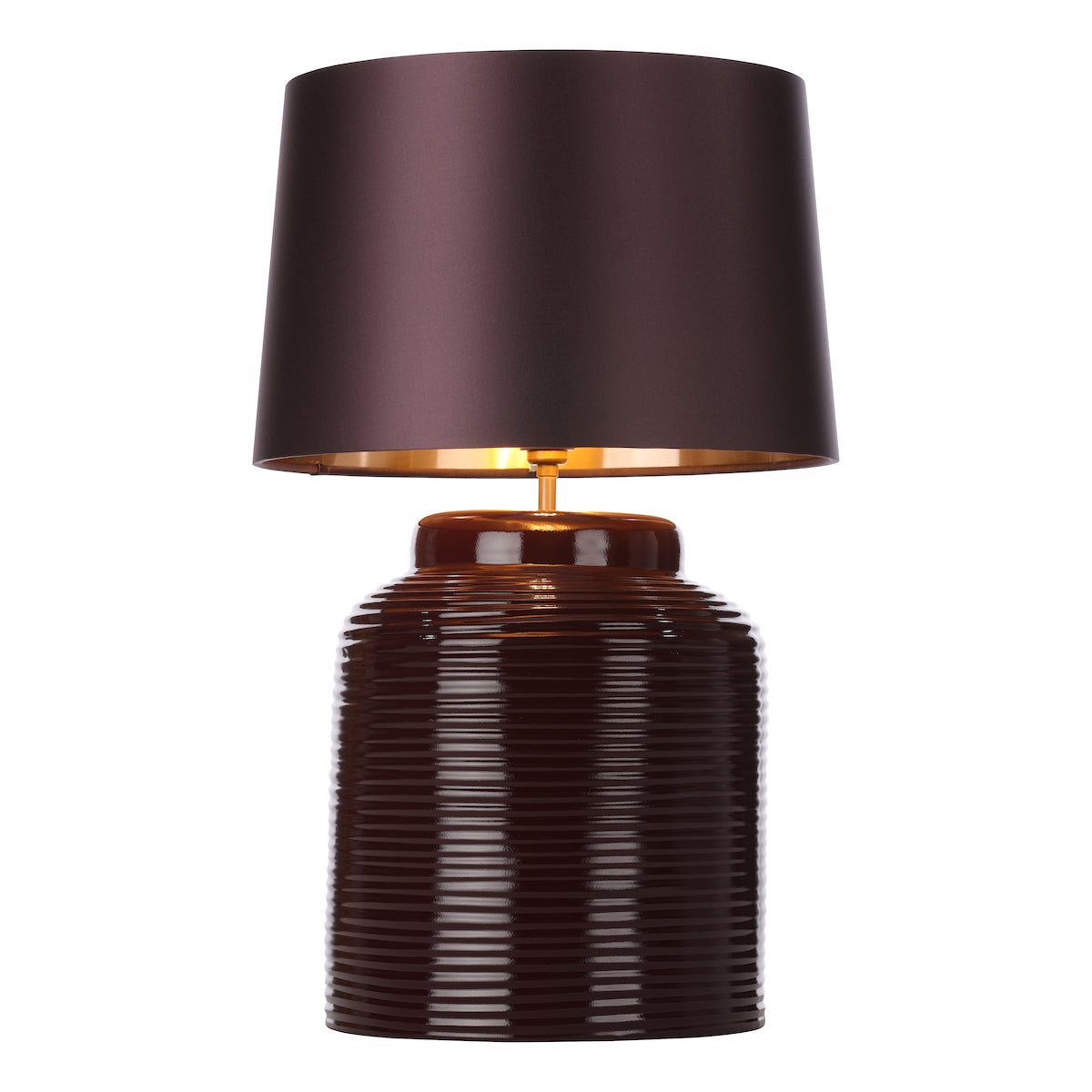 David Hunt Tidal Table Lamp Base Aubergine – from Amos Lighting + Home