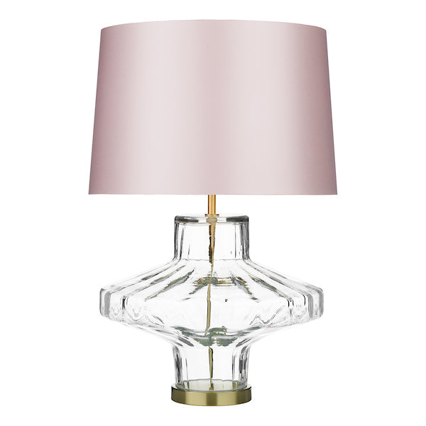 David Hunt Vienna Table Lamp Base Clear Glass – from Amos Lighting + Home