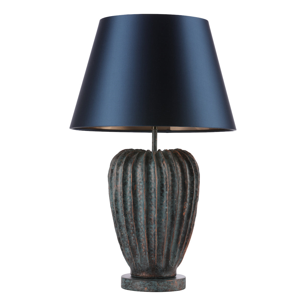 David Hunt Wisley Table Lamp Base Verdigris – from Amos Lighting + Home