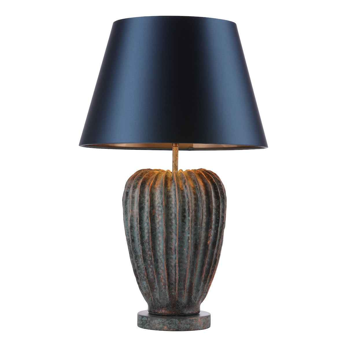 David Hunt Wisley Table Lamp Base Verdigris – from Amos Lighting + Home