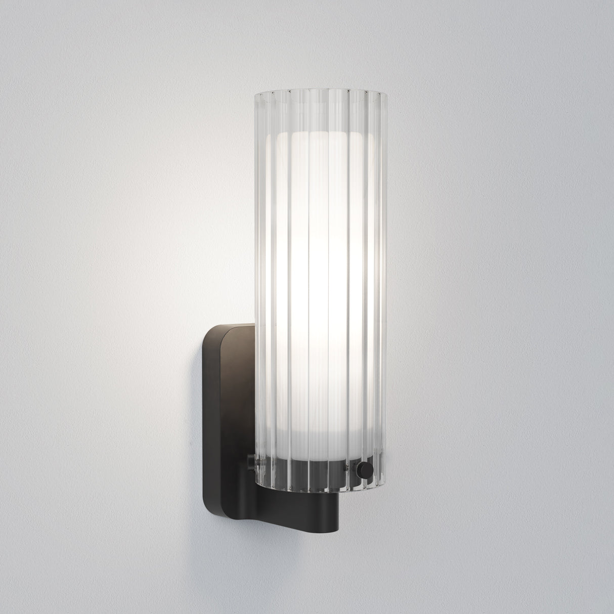 Astro Ottavino Wall Matt Black Bathroom Wall Light