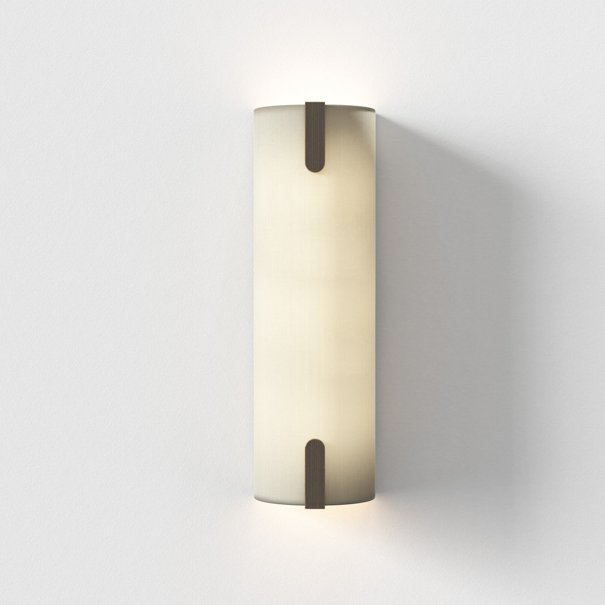 Astro Elba 400 Wall Interior Wall Light Putty Fabric/Bronze