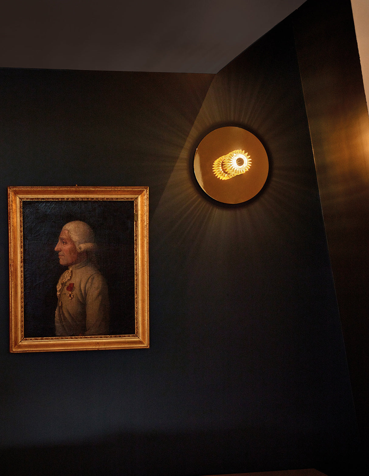 DCW Editions IN THE SUN 190 Wall Light Gold – from Amos Lighting + Home