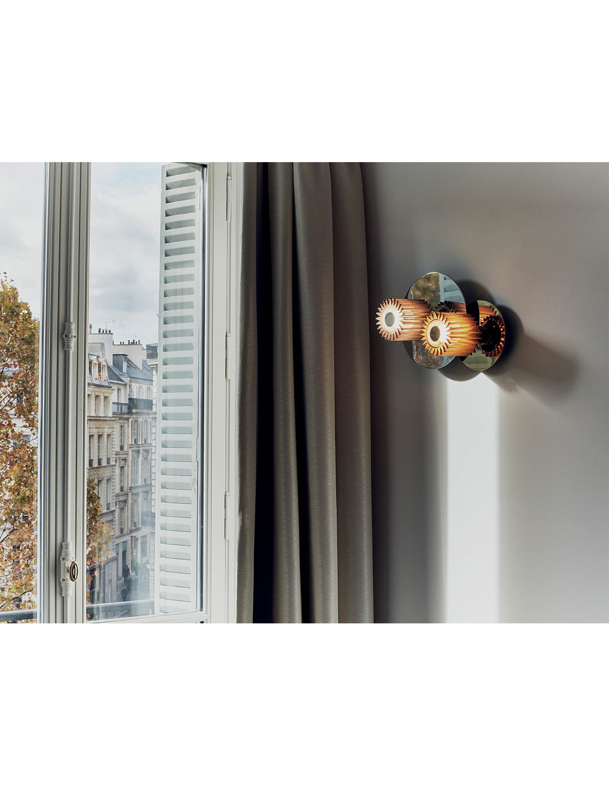 DCW Editions IN THE SUN 270 Wall Light Gold – from Amos Lighting + Home