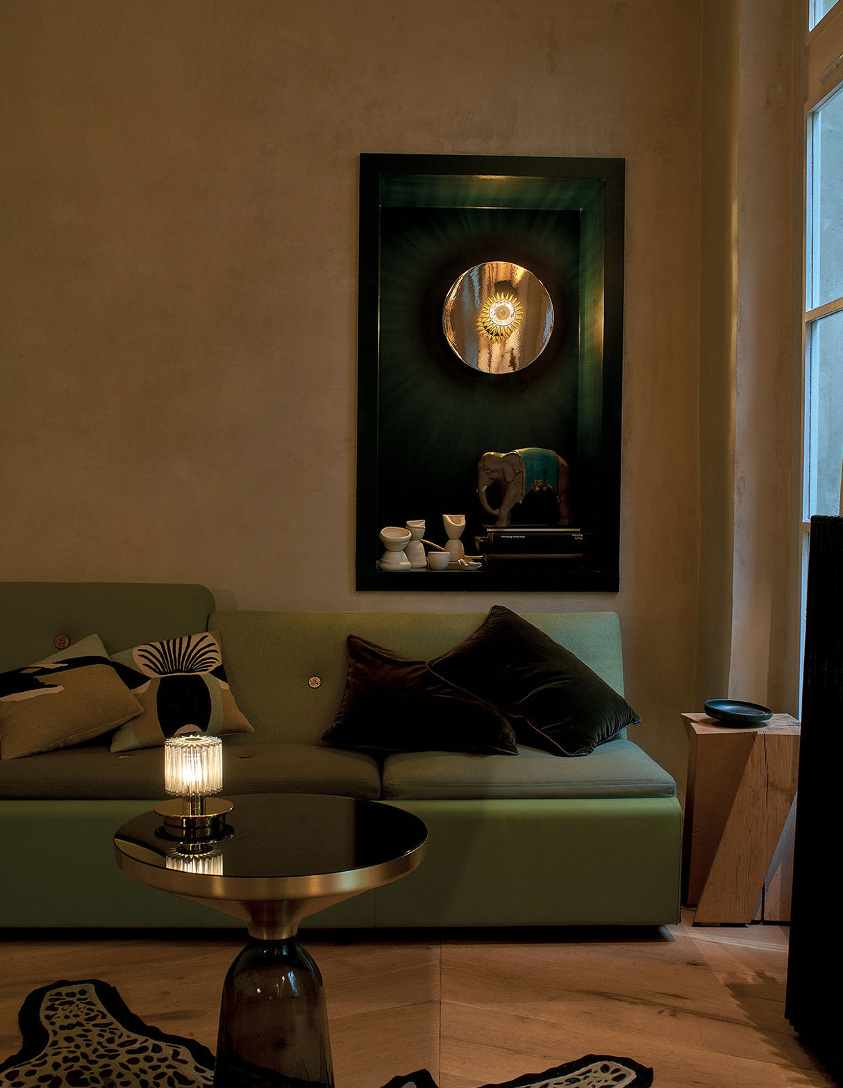 DCW Editions IN THE SUN 270 Wall Light Gold – from Amos Lighting + Home