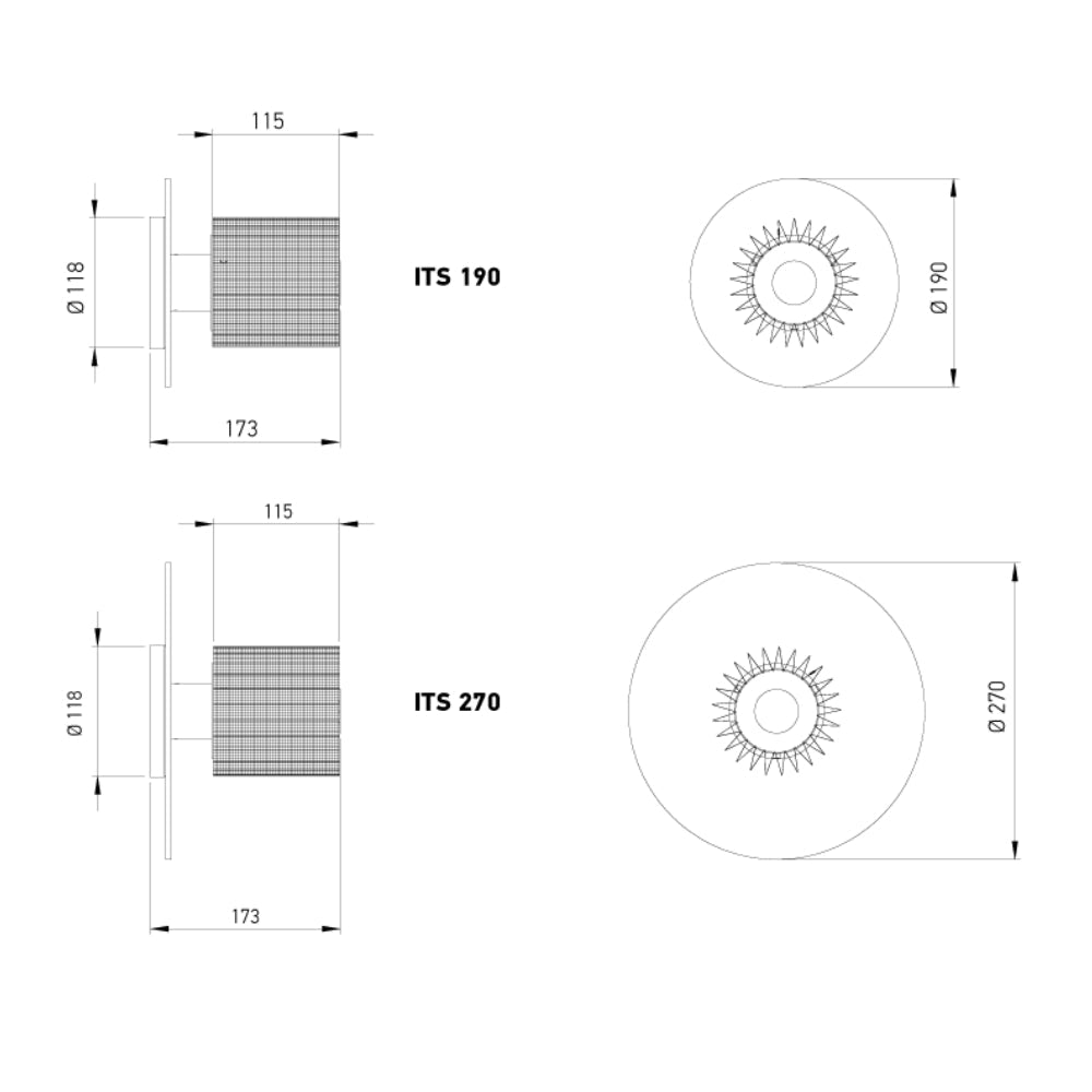 DCW Editions IN THE SUN 270 Wall Light Gold – from Amos Lighting + Home