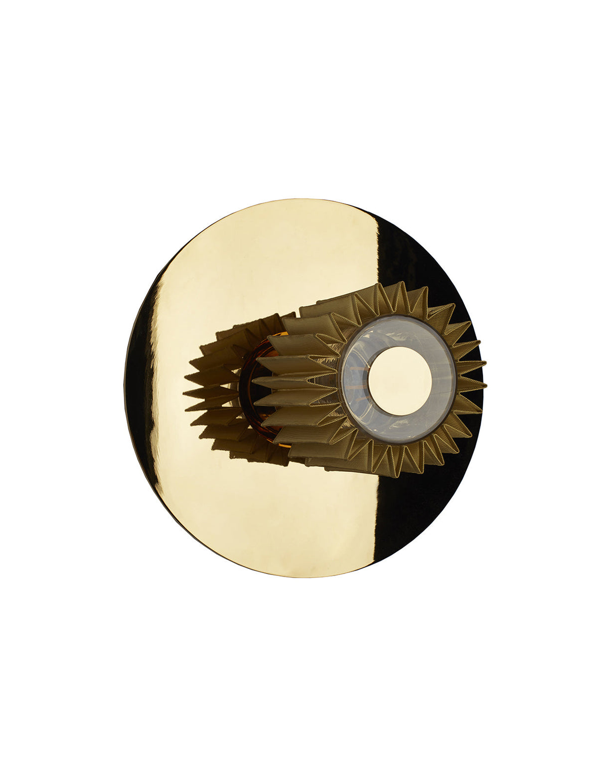 DCW Editions IN THE SUN 270 Wall Light Gold – from Amos Lighting + Home