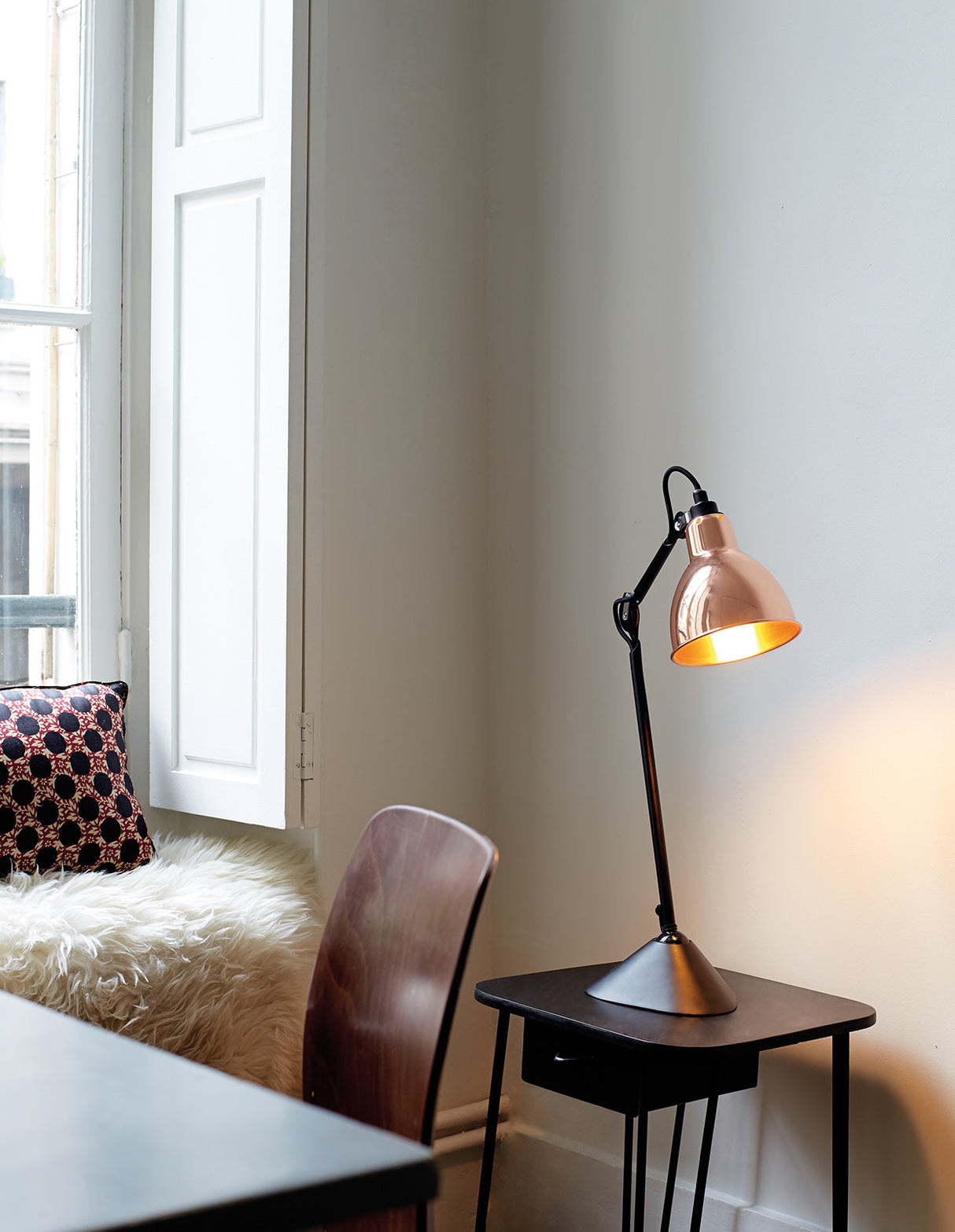 DCW Editions LAMPE GRAS N°205 Yellow Table Lamp Conic Shade – from Amos Lighting + Home