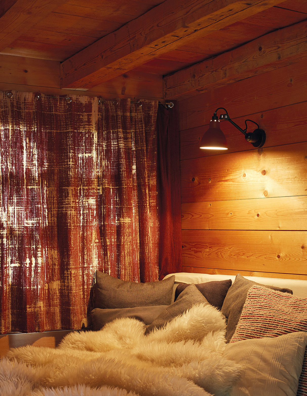 DCW Editions LAMPE GRAS N°304 Copper Wall Light Round Shade (Switched) – from Amos Lighting + Home