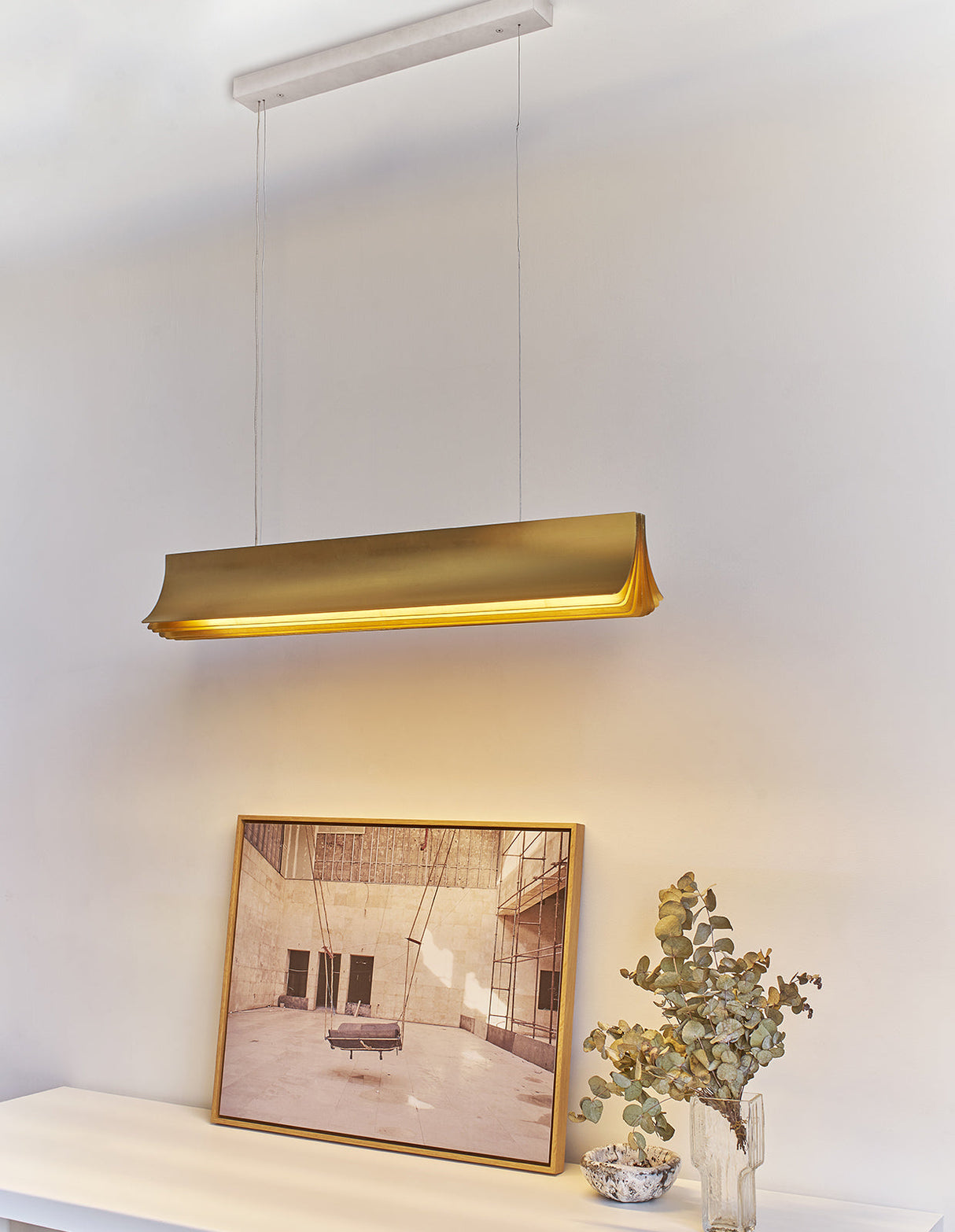 DCW Editions RESPIRO 900 Linear Bar Pendant Black – from Amos Lighting + Home