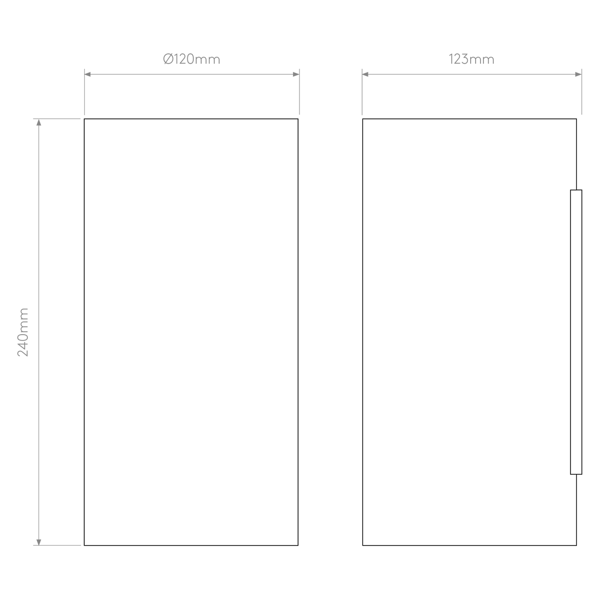 Astro Yuma 240 LED Bronze Interior Wall Light