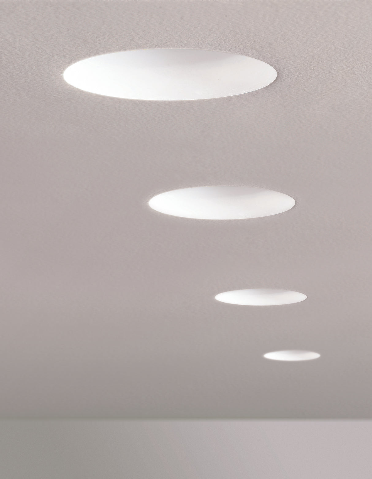 Astro Trimless Round Fixed Matt White Interior Downlight