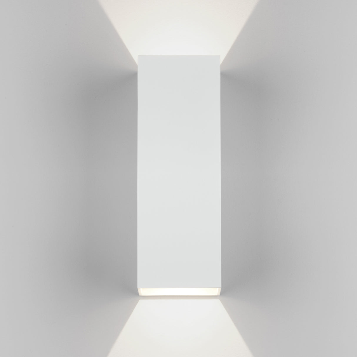 Astro Oslo 255 LED Textured White Outdoor Wall Light