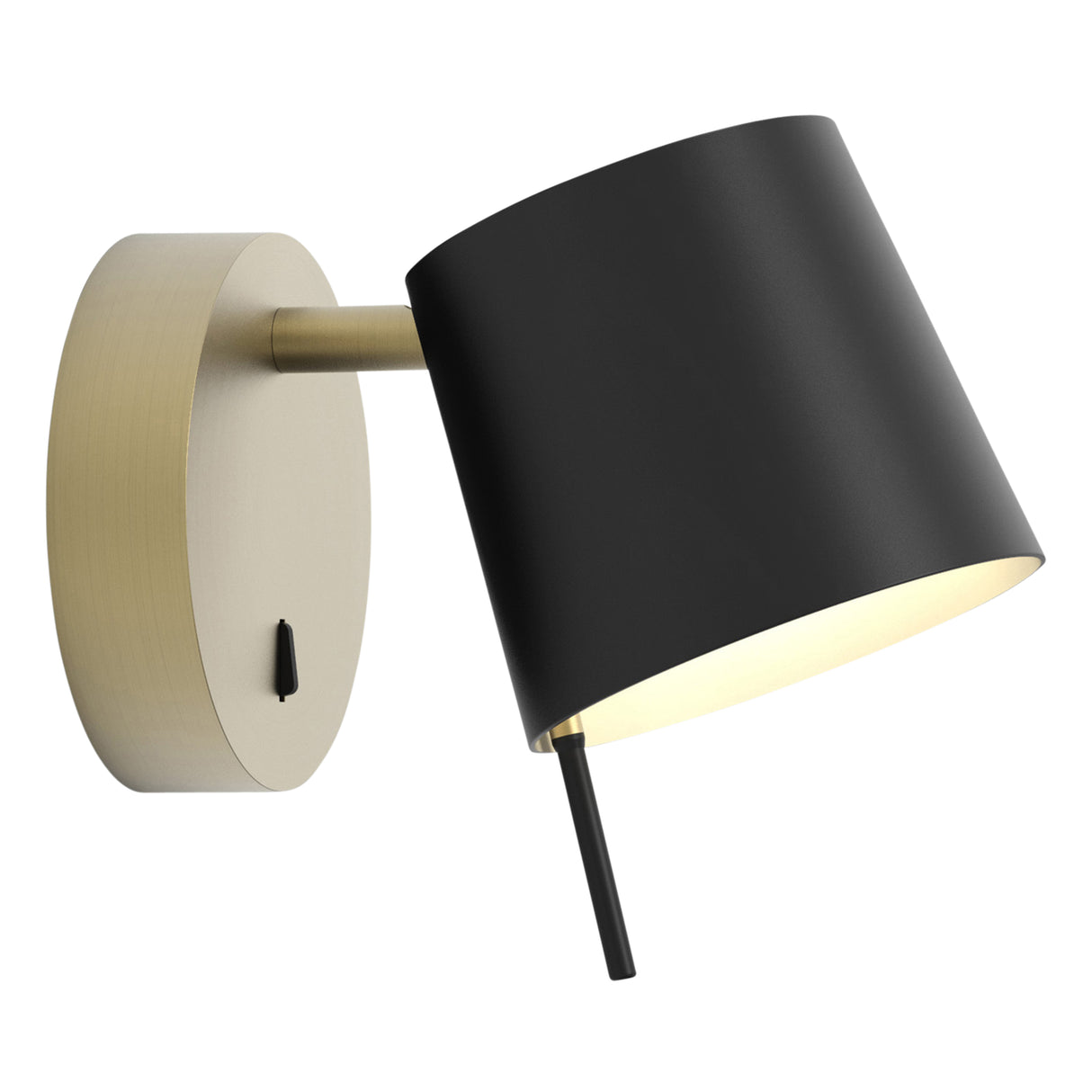 Astro Miura Wall Base Matt Gold Interior Wall Light