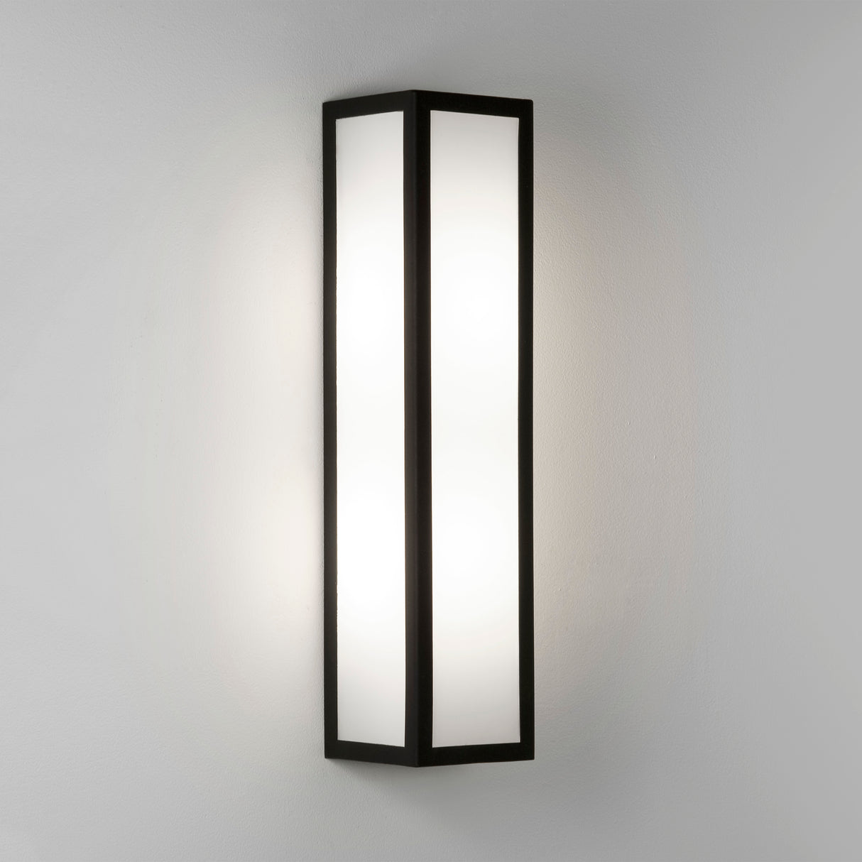 Astro Salerno LED Textured Black Outdoor Wall Light