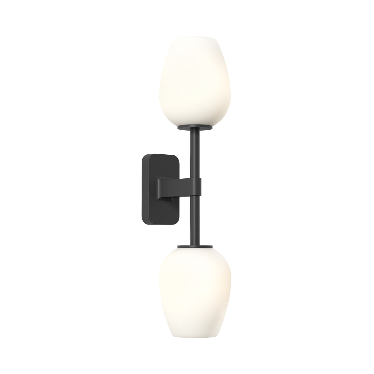 Astro Tacoma Twin Matt Black Bathroom Wall Light