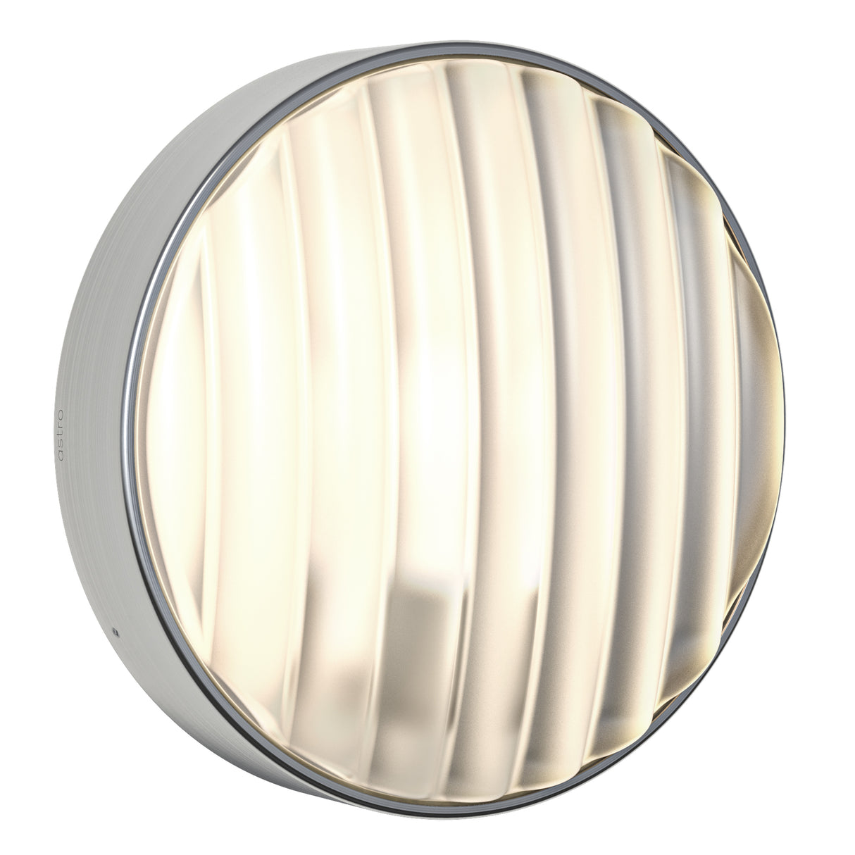 Astro Montreal Round 300 Brushed Stainless Steel Outdoor Wall Light