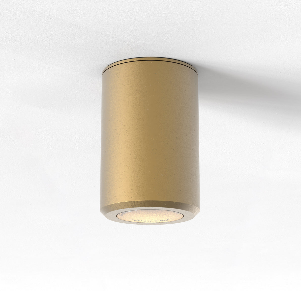 Astro Jura Surface Solid Brass Outdoor Downlight