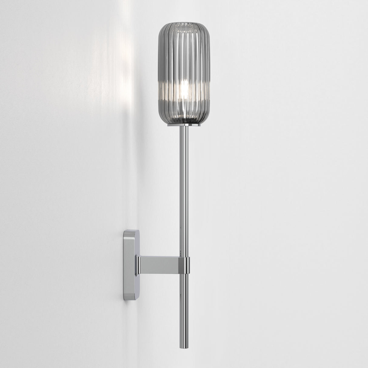 Astro Tacoma Single Grande Polished Chrome Bathroom Wall Light