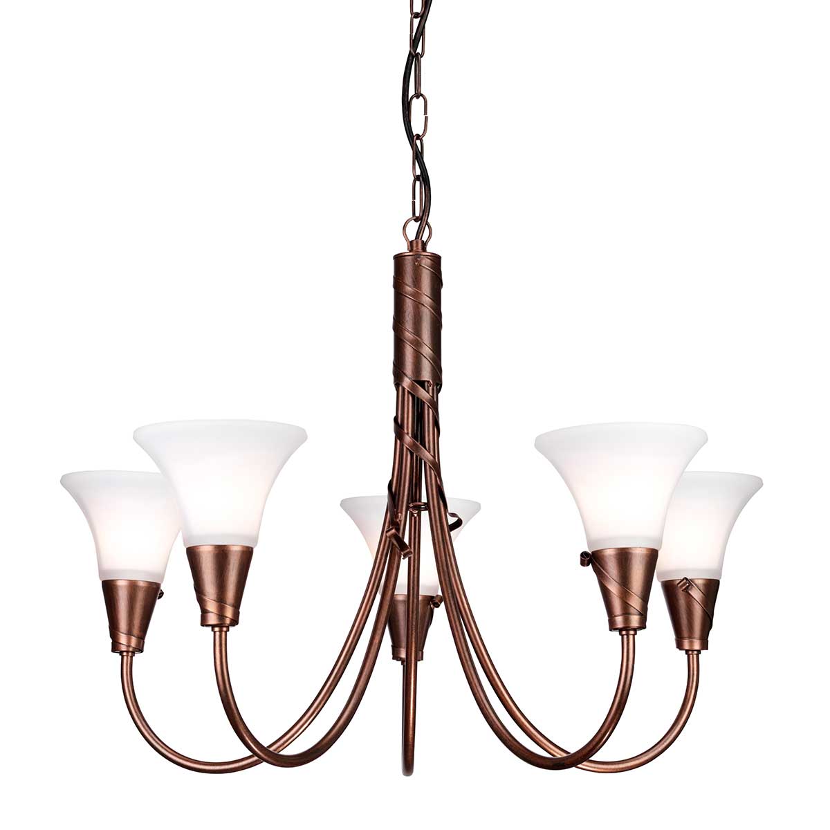 Elstead Emily 5 Light Chandelier