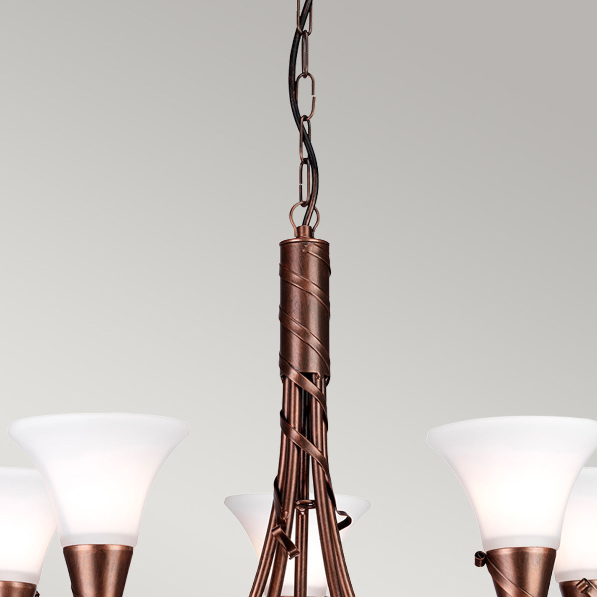 Elstead Emily 5 Light Chandelier