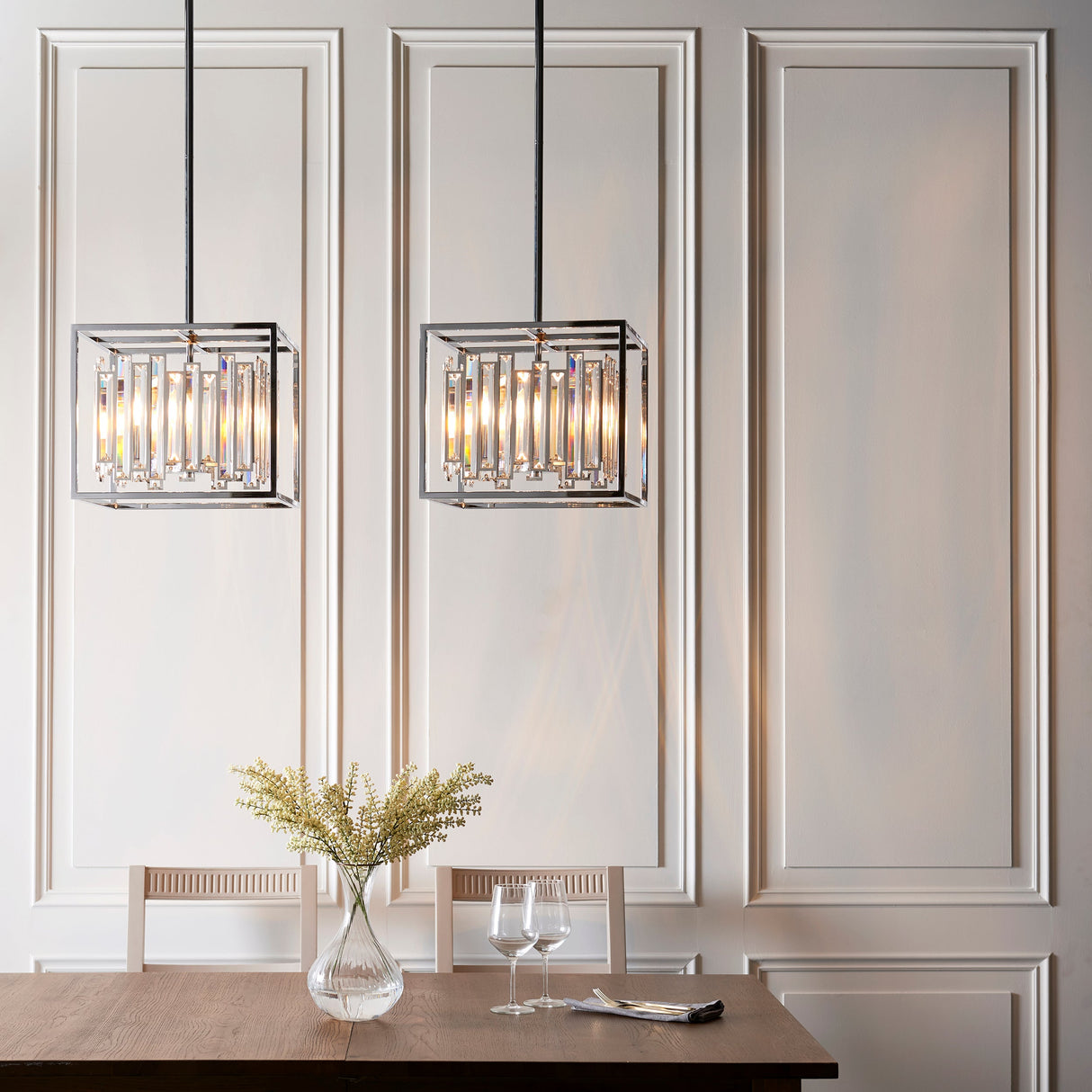 Endon Acadia Crystal Pendant Small – from Amos Lighting + Home