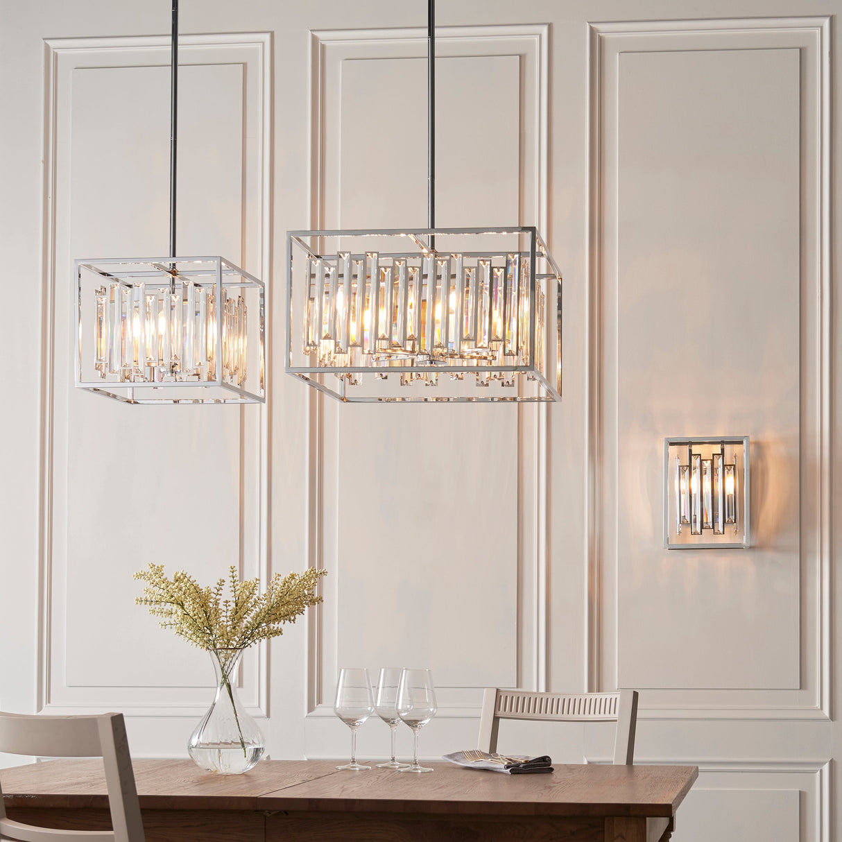 Endon Acadia Crystal Wall Light – from Amos Lighting + Home