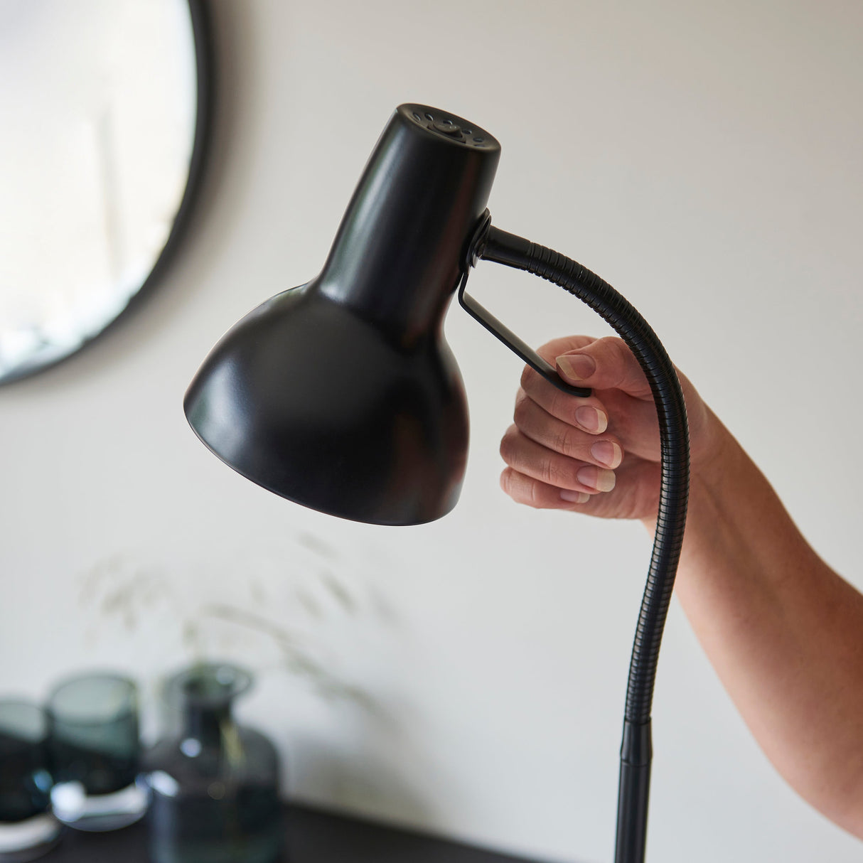 Amos Amalfi Floor Lamp Matt Black – from Amos Lighting + Home