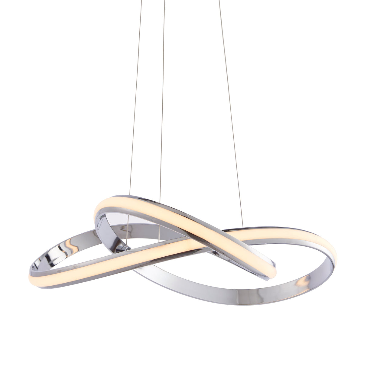 Amos Aria LED Chrome Pendant – from Amos Lighting + Home